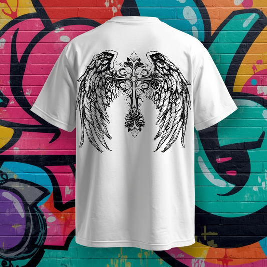 White Terry Oversized T Shirt