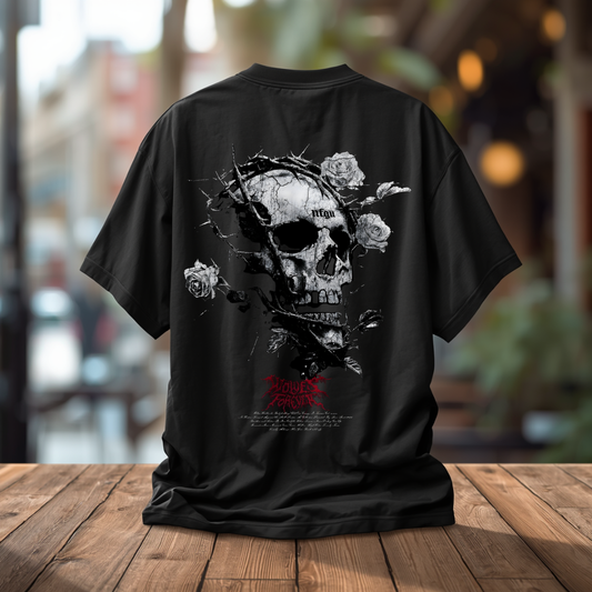 Black Oversized Classic T-Shirt (Savage)