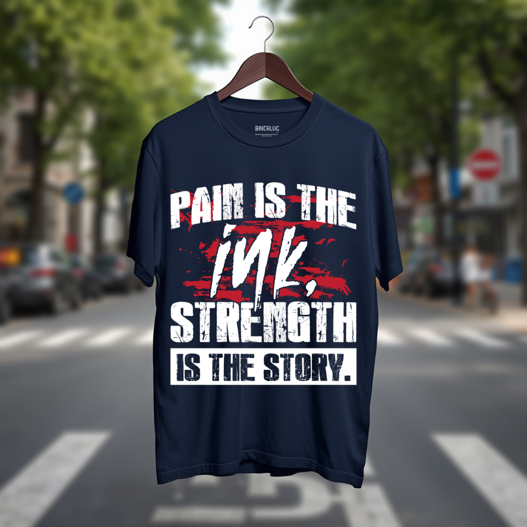 Pain is the ink Strength it the story