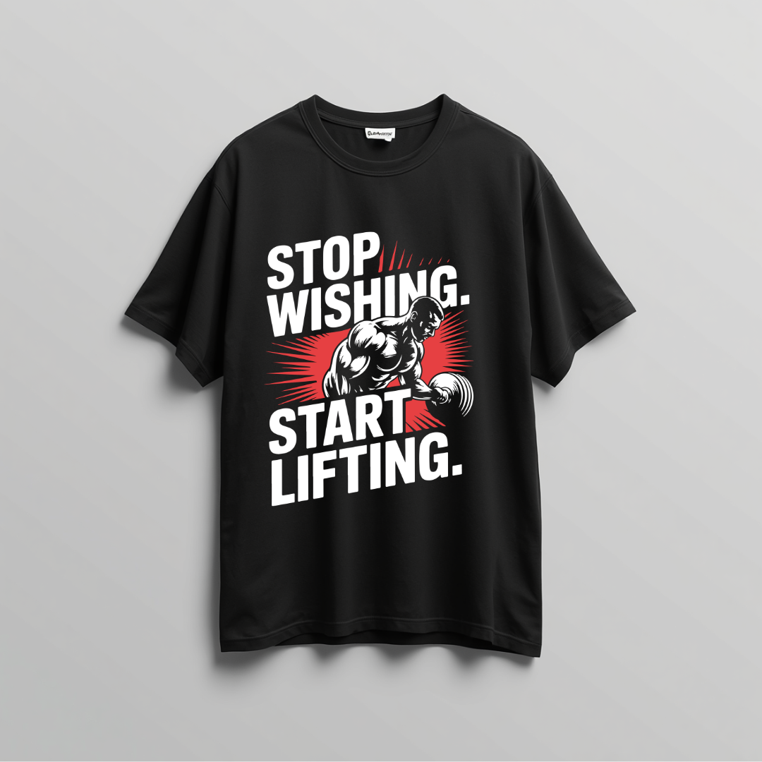 Stop Wishing Start lifting