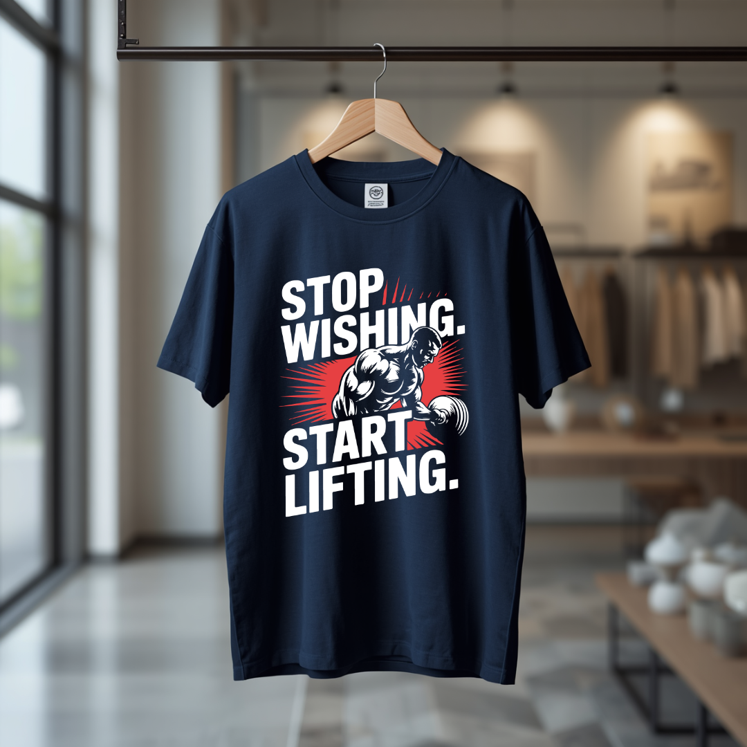 Stop Wishing Start lifting