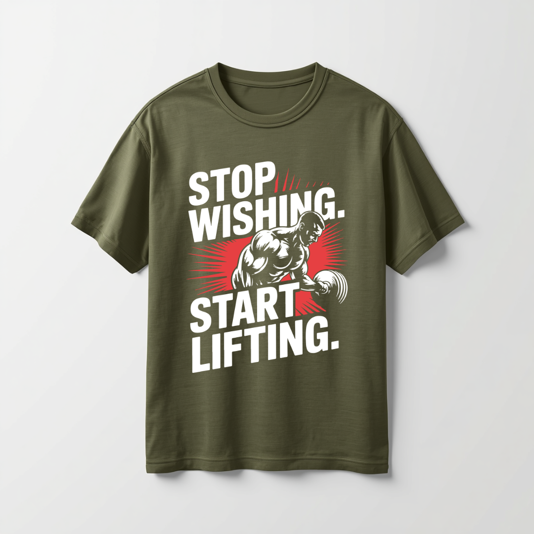 Stop Wishing Start lifting