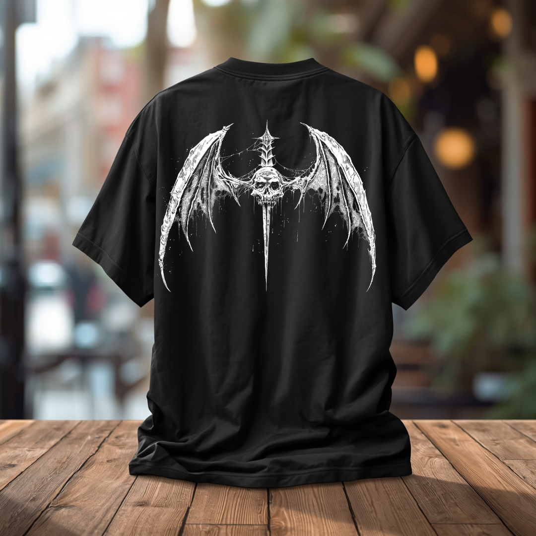 Black Terry Oversized T Shirt
